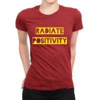 Radiate Positivity Ladies Fitted T-shirt | Artistshot