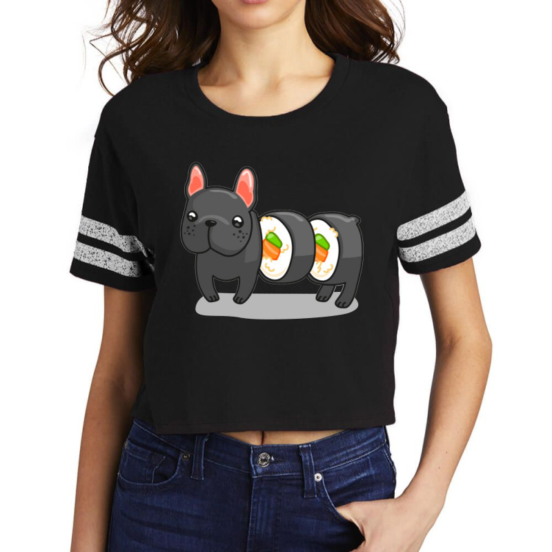 Sushi Hug Scorecard Crop Tee by apolitery | Artistshot