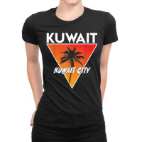 Kuwait With Sunny Colors T Shirt Ladies Fitted T-shirt | Artistshot