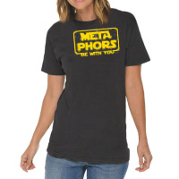 Metaphors Be With You Funny English Teacher Space T Shirt Vintage T-shirt | Artistshot