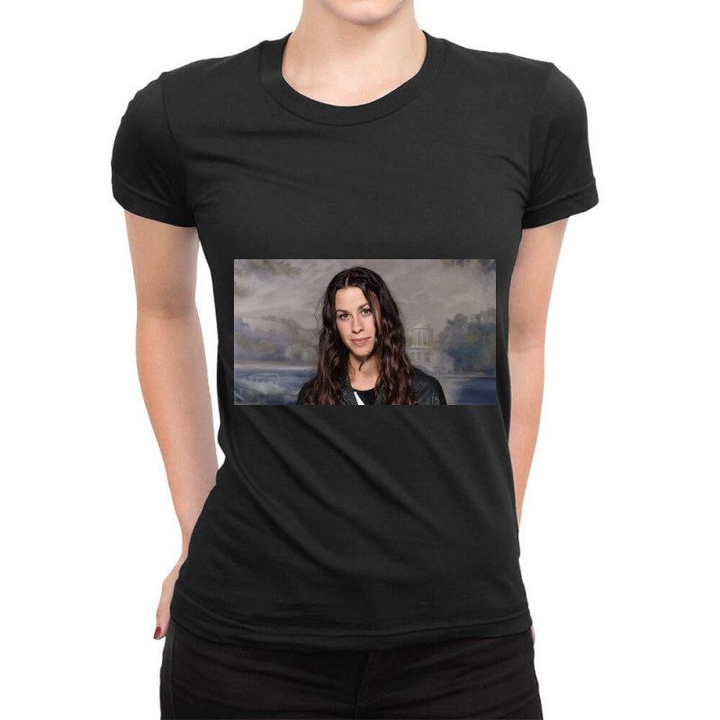 Alanis Morissette Remember Jagged Little Ladies Fitted T-Shirt by GordonSchwindt | Artistshot