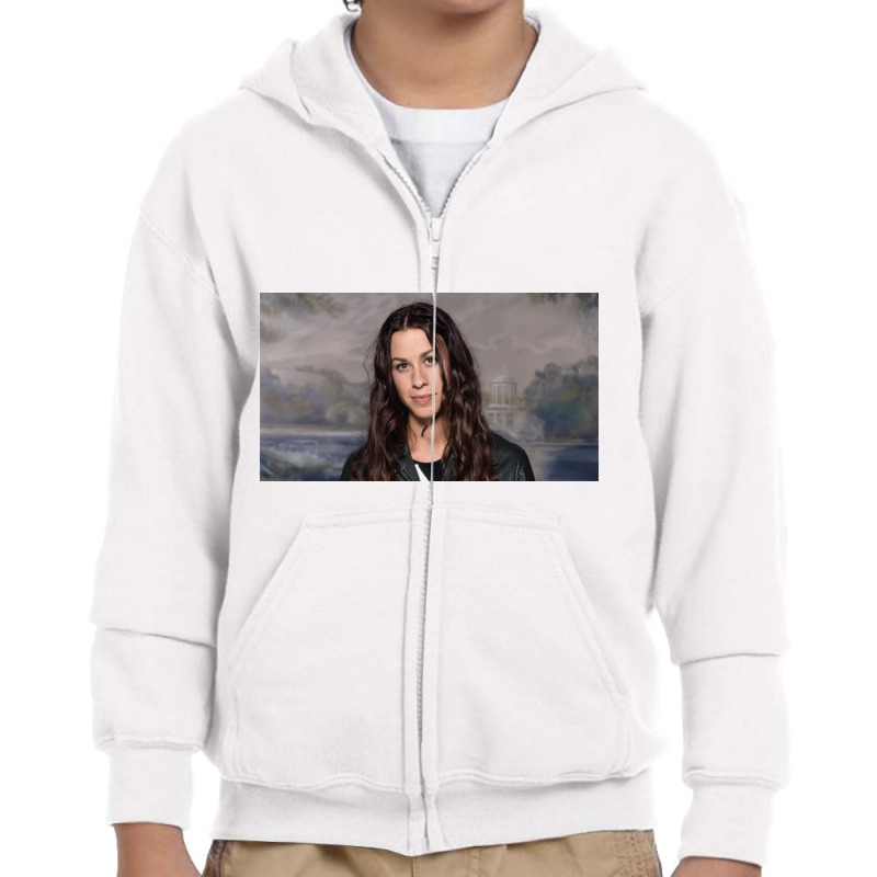 Alanis Morissette Remember Jagged Little Youth Zipper Hoodie by GordonSchwindt | Artistshot