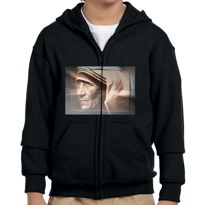 Mother Divine Light Youth Zipper Hoodie by dinginsenter | Artistshot