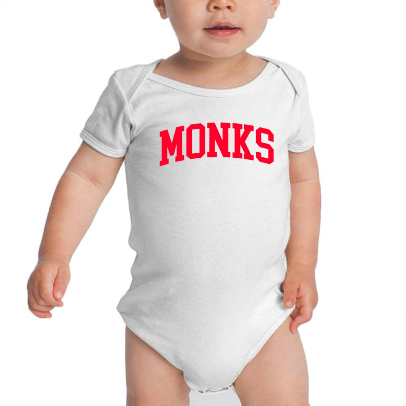 Monks Athletic Arch College University Alumni Baby Bodysuit by Ngecrit | Artistshot