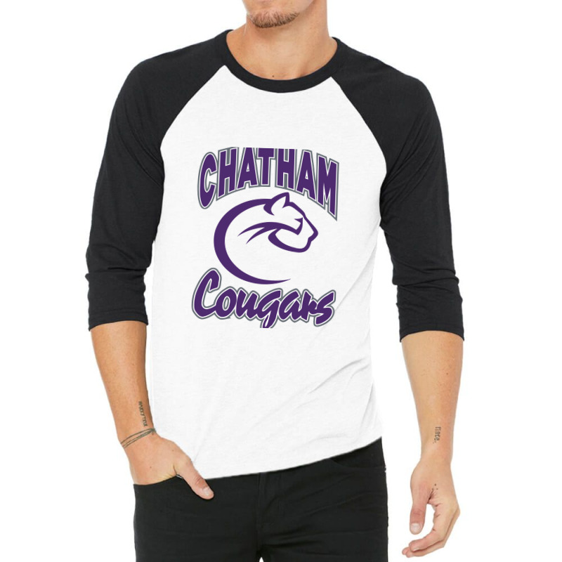 Chatham Cougars 3/4 Sleeve Shirt by bastiancalvin | Artistshot