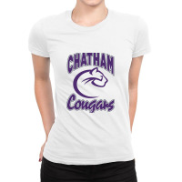 Chatham Cougars Ladies Fitted T-shirt | Artistshot