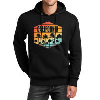 California Sunset Palm Trees Summer Unisex Hoodie | Artistshot