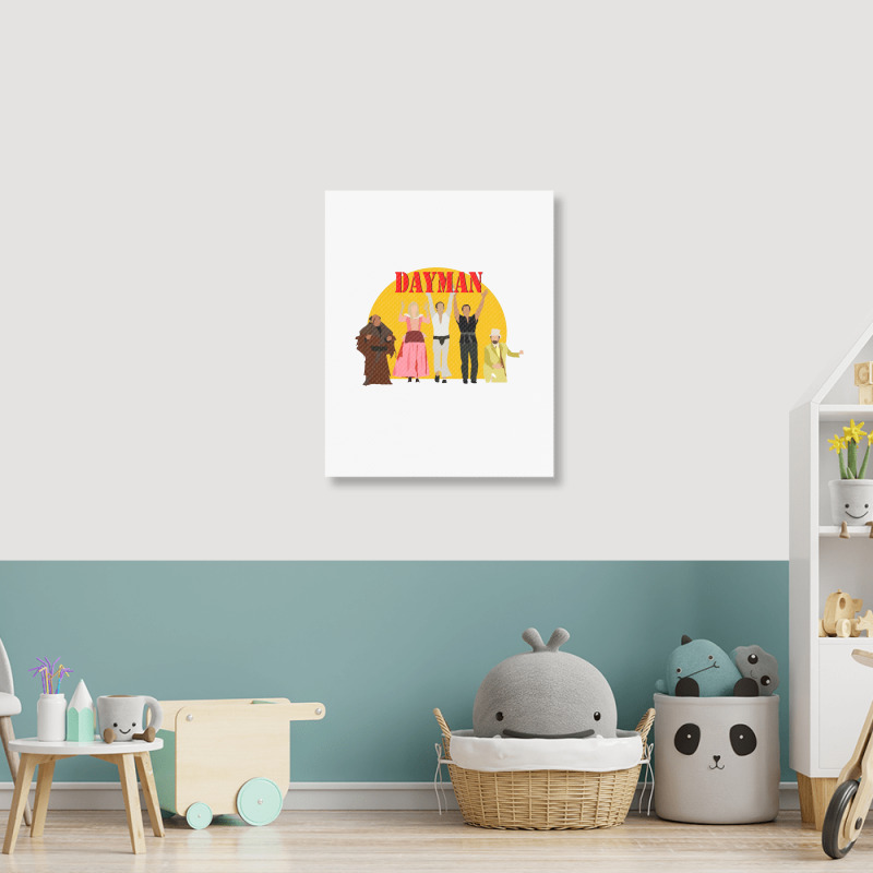 Comedy Man Episode Portrait Canvas Print | Artistshot