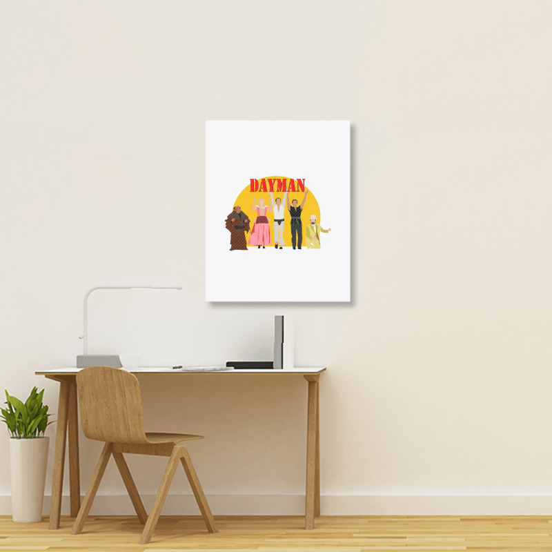 Comedy Man Episode Portrait Canvas Print | Artistshot