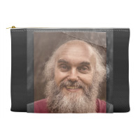 Ram Dass Vintage Portrait Accessory Pouches | Artistshot