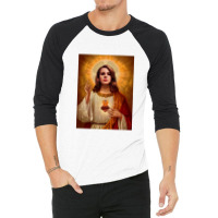 Lana Jesus 3/4 Sleeve Shirt | Artistshot