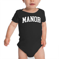 Manor Athletic Arch College University Alumni T Shirt Baby Bodysuit | Artistshot