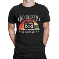 Retro No Sleep Til Brooklyn Old School Portable Stereo T-shirt | Artistshot