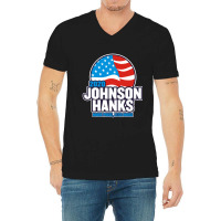 Johnson Hanks 2020 V-neck Tee | Artistshot