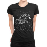 Stegosaurus T  Shirt Stegosaurus Dinosaur Zodiac Symbol Astrological S Ladies Fitted T-shirt | Artistshot