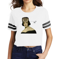 Reading Novel Girl Scorecard Crop Tee | Artistshot