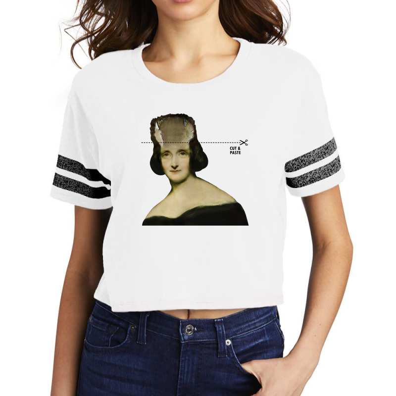 Reading Novel Girl Scorecard Crop Tee by idalismarcha | Artistshot