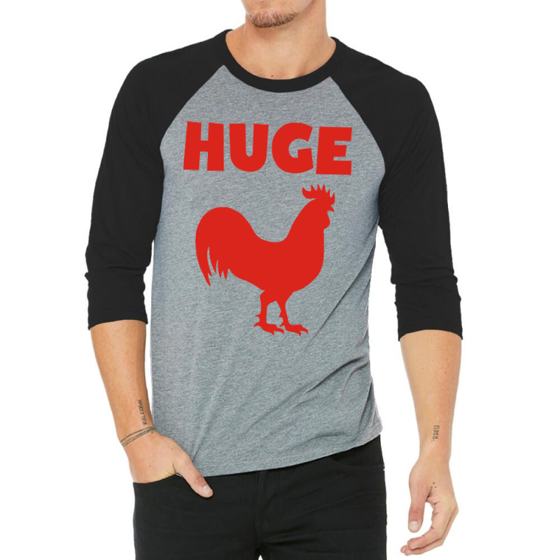 Huge Cock 3/4 Sleeve Shirt | Artistshot