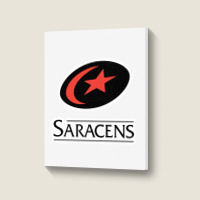 Football Saracens Fc Portrait Canvas Print | Artistshot