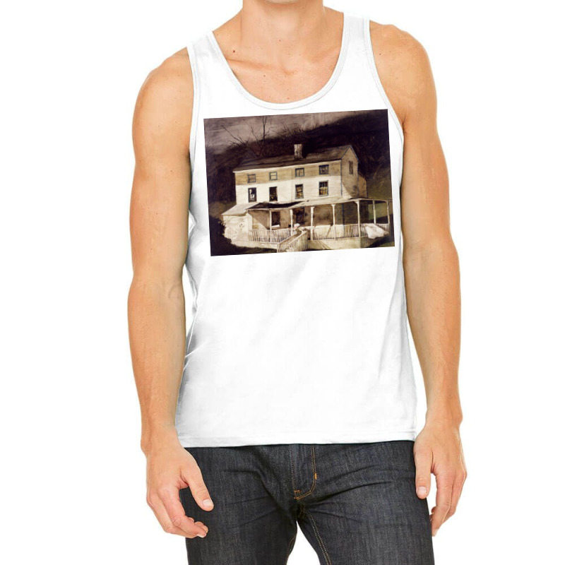 Demolished June 1995, 1995 Watercolor On Paper Tank Top by terrichapman | Artistshot