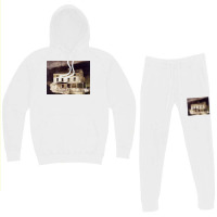 Demolished June 1995, 1995 Watercolor On Paper Hoodie & Jogger Set | Artistshot