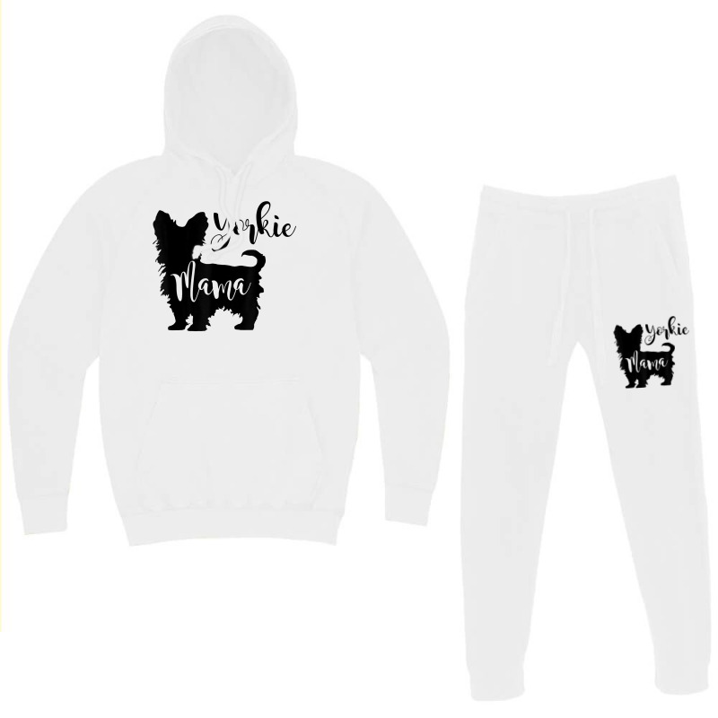 Yorkie Mama Profile Yorkshire Terrier Fun Dog Mom Gift T Shirt Hoodie & Jogger set by haylesfshiltsxd1 | Artistshot