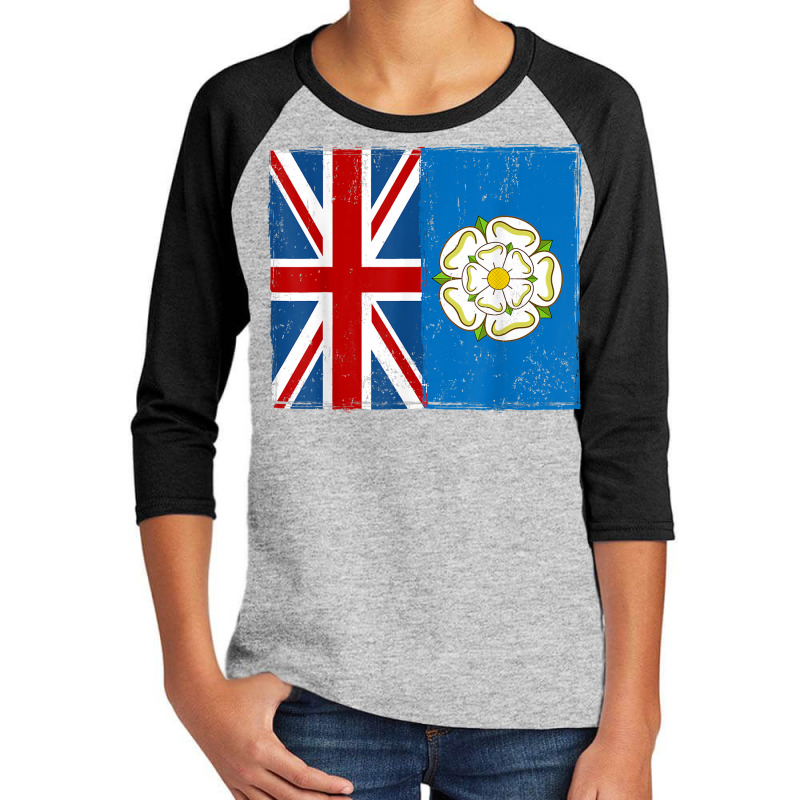 Yorkshire Roots & British Grown Idea With Rose Of York Flag T Shirt Youth 3/4 Sleeve by haylesfshiltsxd1 | Artistshot