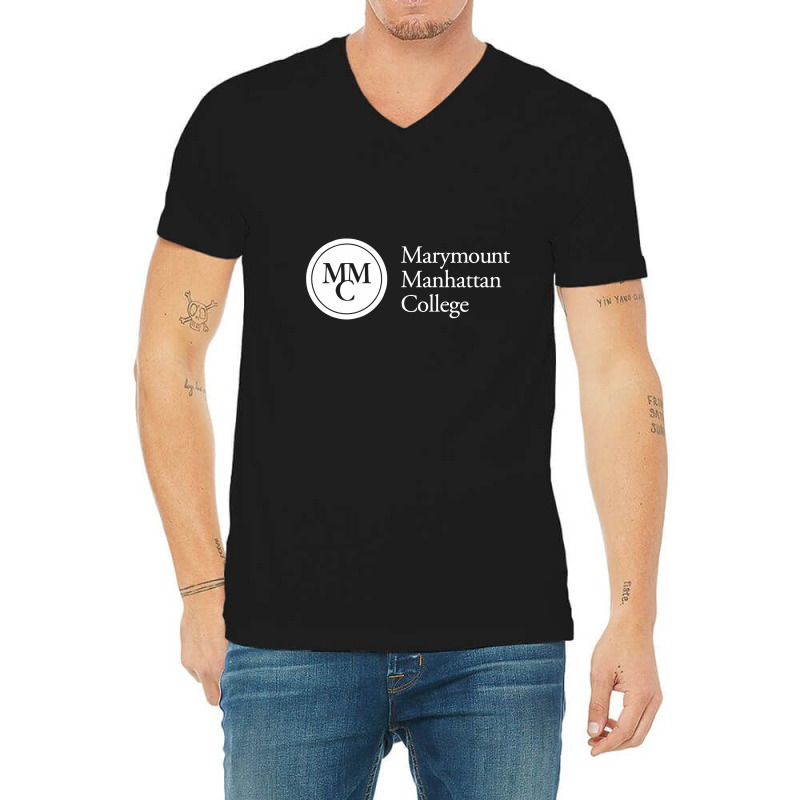 Marymount Manhattan V-Neck Tee by stepdam | Artistshot