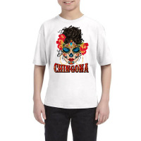 Chingona Latina Bun Mama Youth Tee | Artistshot