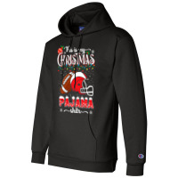 Football Men Women Football Christmas Pajama 57 Football Player Champion Hoodie | Artistshot