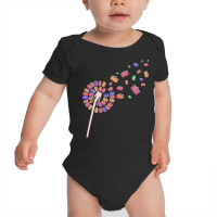 Photography T  Shirt Photographer Dandelion Camera Photograph Photogra Baby Bodysuit | Artistshot