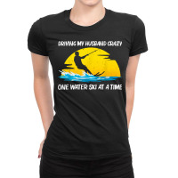 Cool Water Skiing For Women Mom Ski Sports Skiers Swimmer T Shirt Ladies Fitted T-shirt | Artistshot