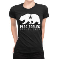 Paso Robles Winery California Wine Lovers Flag Sweatshirt Ladies Fitted T-shirt | Artistshot