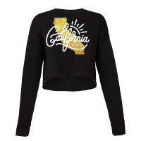 California Dreamin' Cali Vacation T Shirt Cropped Sweater | Artistshot