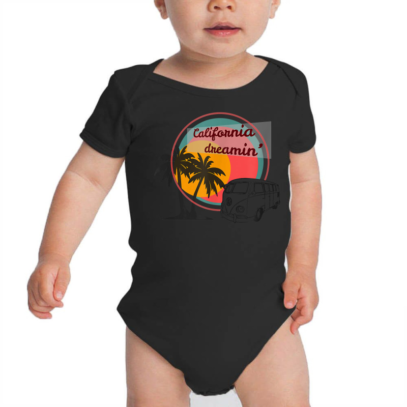 California Dreamin' Baby Bodysuit by shoaibmolleda | Artistshot