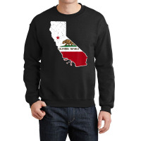 California Map Shirt   California Flag Gift Crewneck Sweatshirt | Artistshot