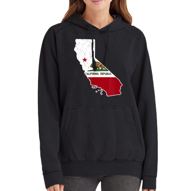 California Map Shirt   California Flag Gift Vintage Hoodie | Artistshot