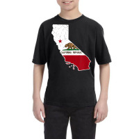 California Map Shirt   California Flag Gift Youth Tee | Artistshot