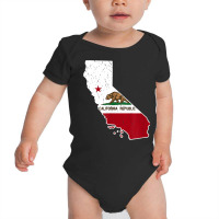 California Map Shirt   California Flag Gift Baby Bodysuit | Artistshot