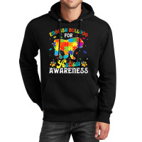 English Bulldog Dog Autism Awareness Unisex Hoodie | Artistshot