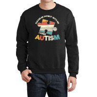 Please Be Patient With Me Puzzle Piece Autism Awareness Crewneck Sweatshirt | Artistshot