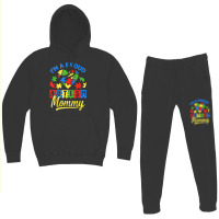 Proud Autism Mommy Awareness Mother Autistic Hoodie & Jogger Set | Artistshot