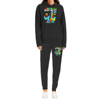 Rawrsomely Different Dinosaur Dino Autism Awareness Hoodie & Jogger Set | Artistshot