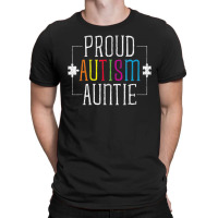 Love Proud Autism Auntie T-shirt | Artistshot