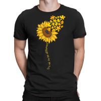 Love Sunflower Puzzle Autism Awareness T-shirt | Artistshot