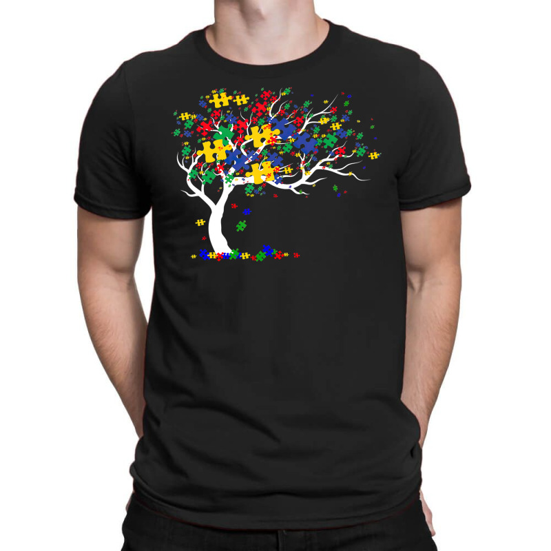 Tree Of Life Autism Awareness Month Asd Supporter T-Shirt by LeiThompson | Artistshot