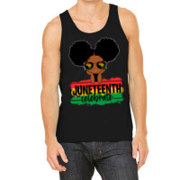 Black Girl Kid Juneteenth Celebrate Indepedence Day Tank Top | Artistshot