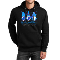 We Wear Blue Autism Awareness Gnomes Unisex Hoodie | Artistshot