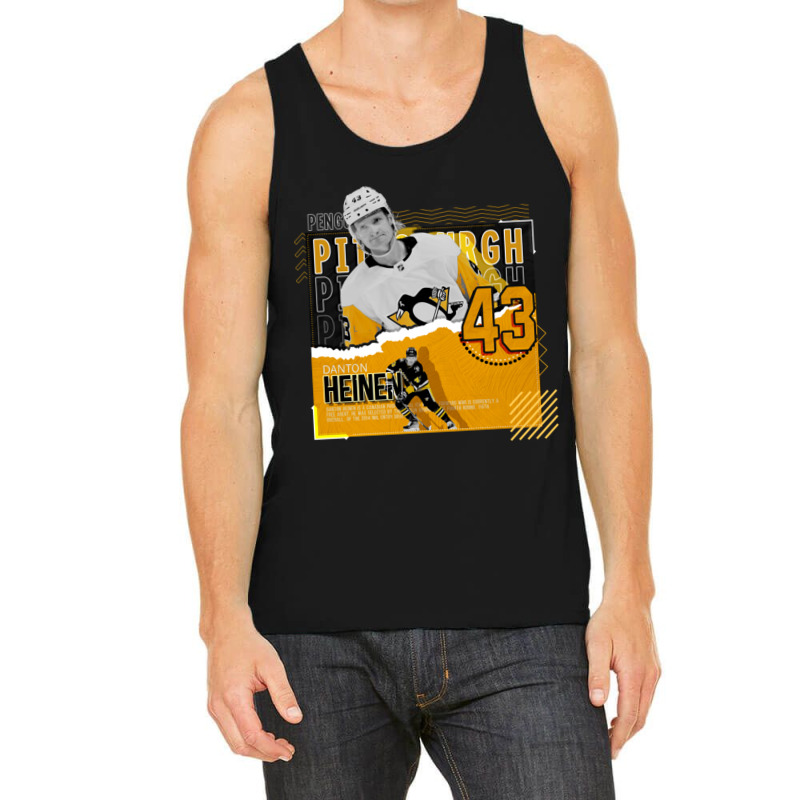 Danton Heinen Hockey Paper Poster Penguins Tank Top by kr205 | Artistshot