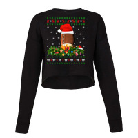 Football American Football Sports Lover Xmas Ugly Rugby Christmas 177  Cropped Sweater | Artistshot